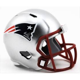 New England Patriots Riddell NFL Speed Pocket Pro Helmet