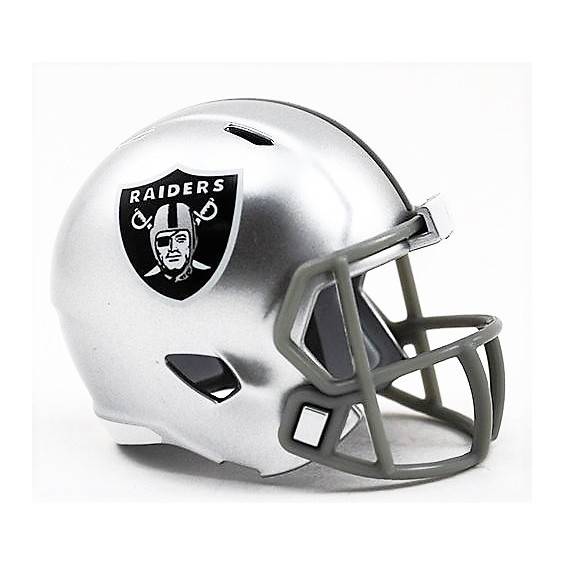 Riddell Oakland Raiders NFL Speed Pocket Pro Helmet